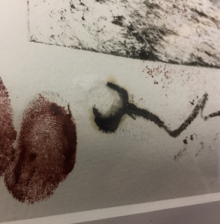 Anton Heyboer: Handgekleurde ets, Zonder titel - Ingelijst kopen? Bied vanaf 100!