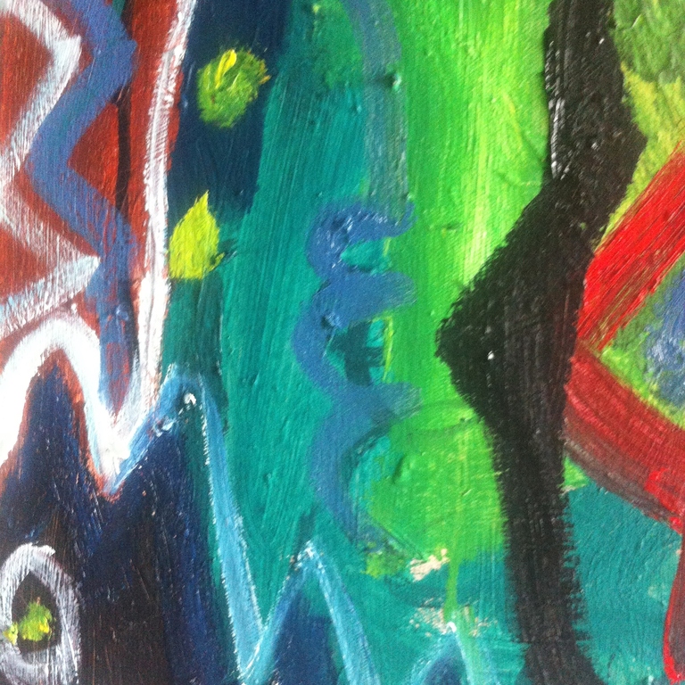  " Jungle  Party....." - John Foppen - Olieverf op 3D canvas - gesigneerd. kopen? Bied vanaf 99!