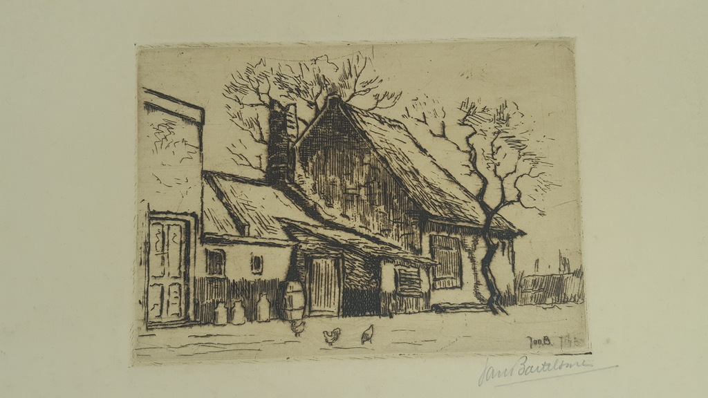 Jan Bartelsman (1889-1948) - 5 etsen, handgesigneerd en getiteld kopen? Bied vanaf 1!