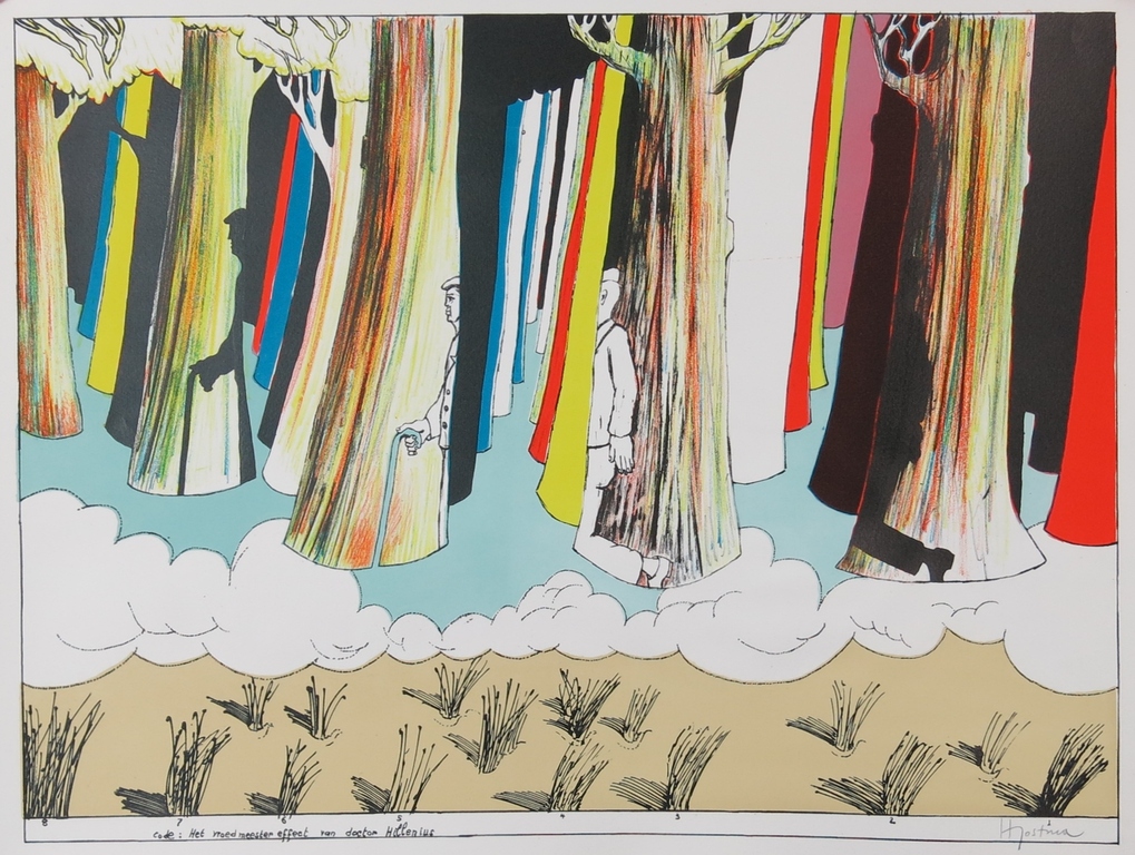 Hannes Postma: Litho, Het vroedmeester effect kopen? Bied vanaf 35!