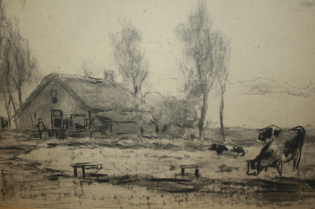 JH WEISSENBRUCH - KOEIEN in het LAND bij de HOEVE kopen? Bied vanaf 1!