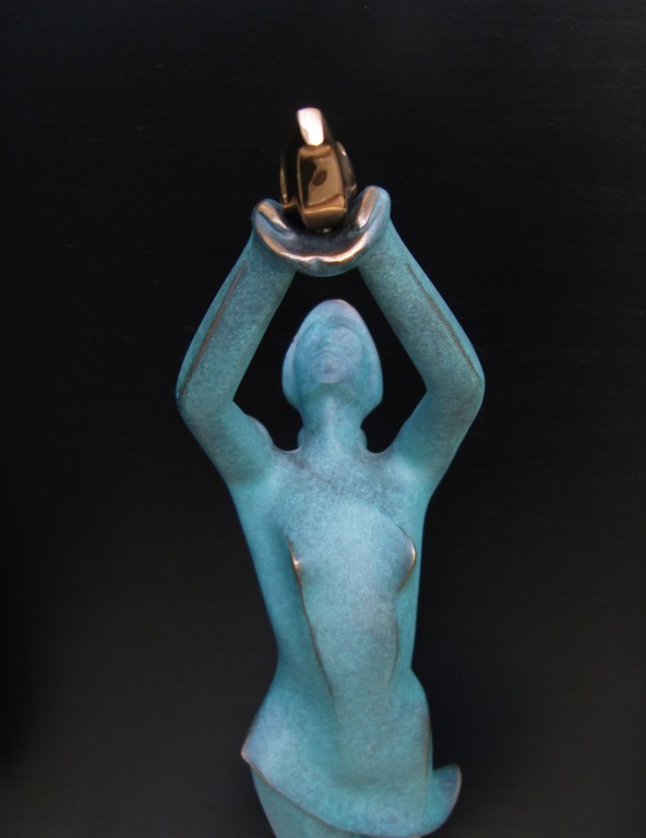 Onbekende kunstenaar: Zeer fraai beeld "vrijheid". kopen? Bied vanaf 225!