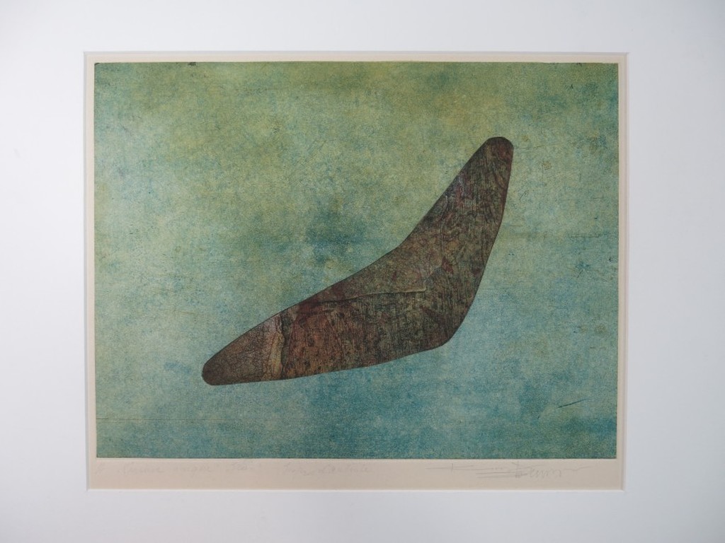 Koos van der Sluys: Collage, Aquatint, Steen  kopen? Bied vanaf 1!
