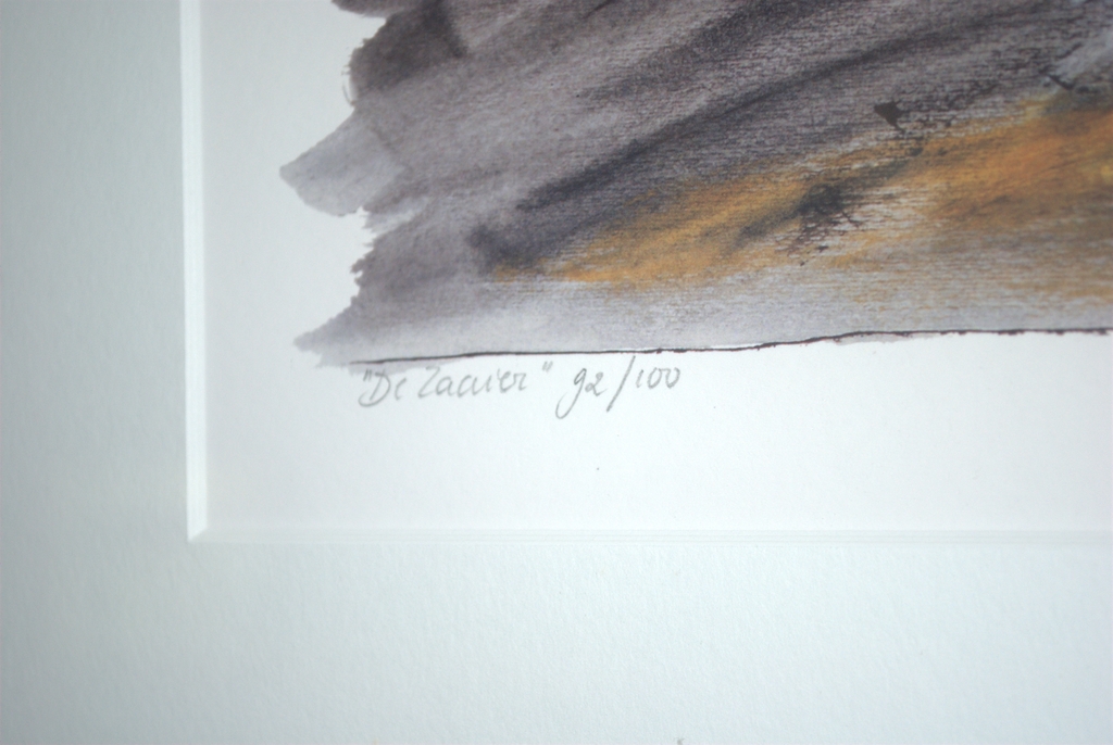 de ZAAIER 2001 - zeefdruk oplage 100 ex. - FRAAI GELIJST kopen? Bied vanaf 30!