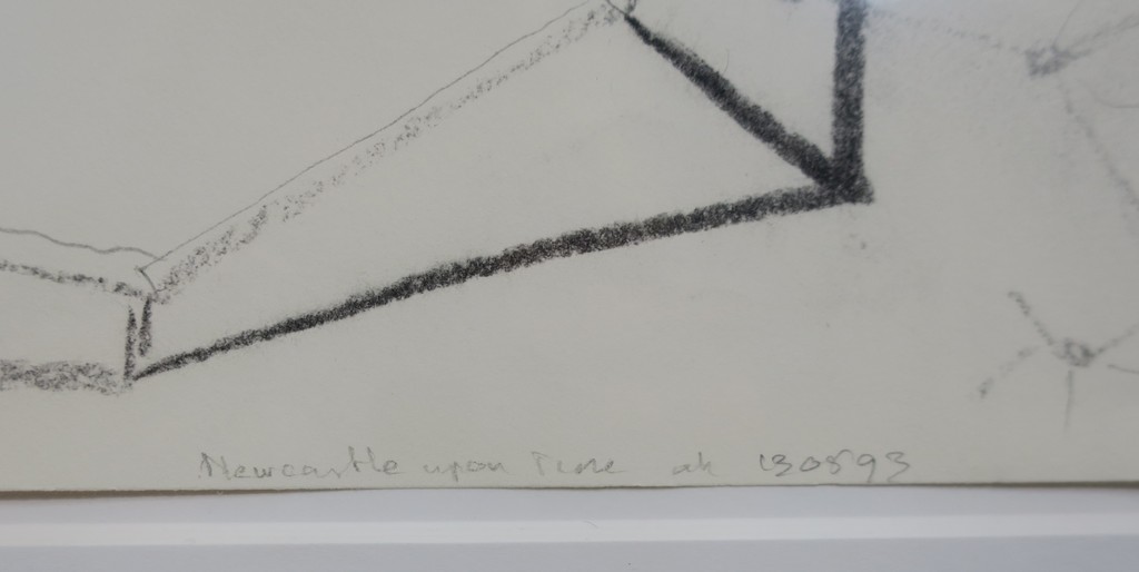 Arno Kramer: Potlood en krijt, Newcastle upon Tyne - Ingelijst kopen? Bied vanaf 100!