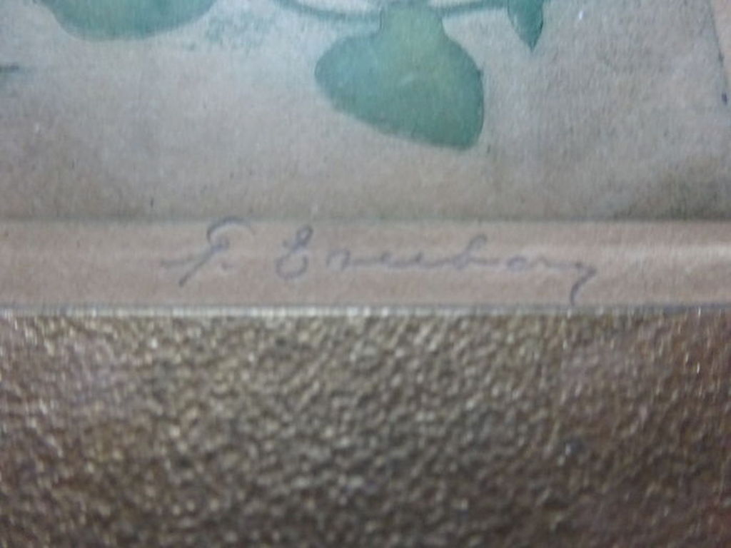 Fransicus (Frans) Everbag (1877 - 1947) - Bloeiende Akkerwinde kopen? Bied vanaf 1!