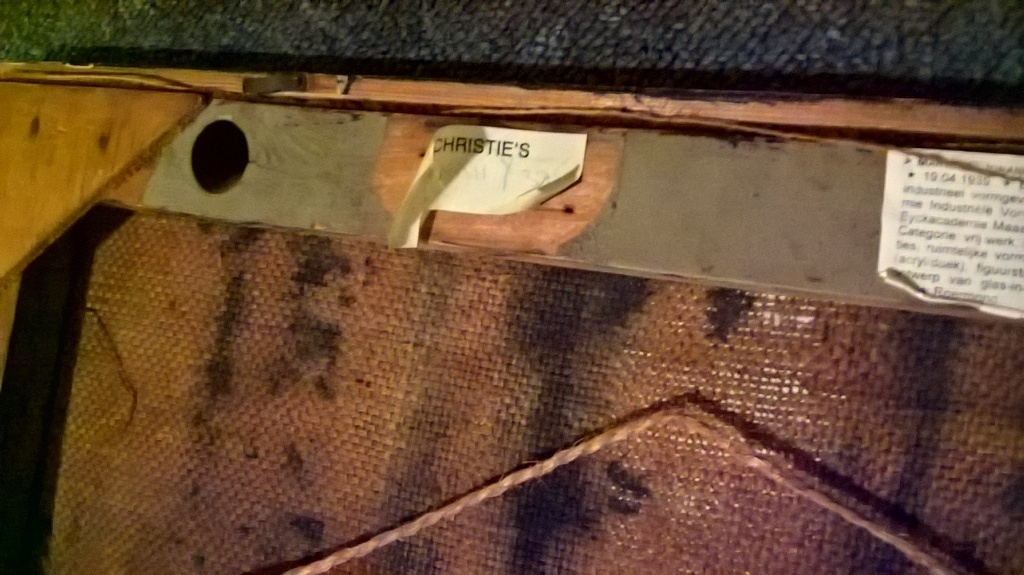 Jan Martens (1939) , olieverf, abstract op canvas kopen? Bied vanaf 180!