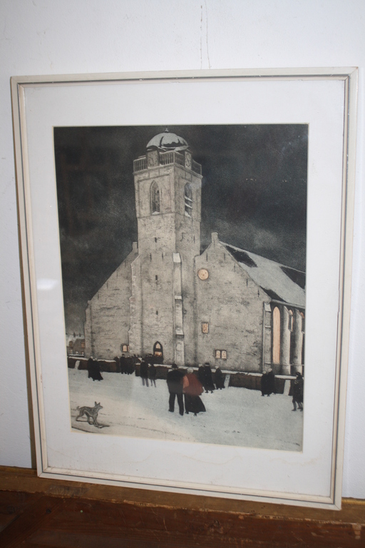 KERK TE KATWIJK van BOTTEMA verkocht voor € 170!