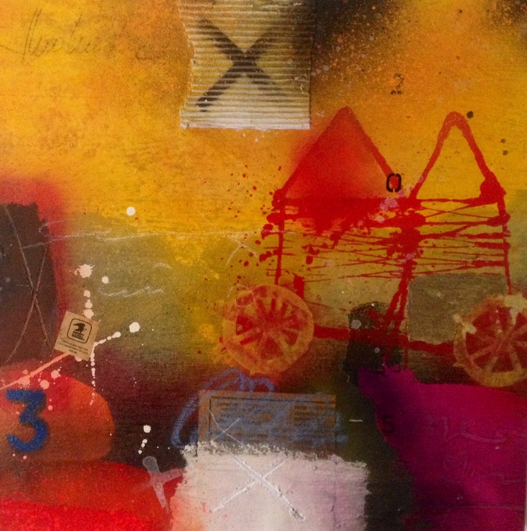 Theo koster, schilderij "on the move" kopen? Bied vanaf 1!