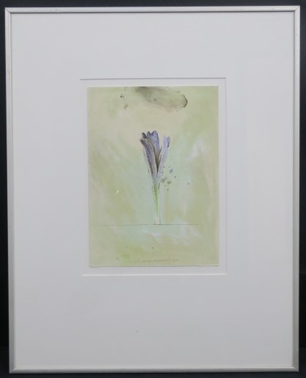 Jurjen Ravenhorst: Litho, Krokus I - Ingelijst kopen? Bied vanaf 50!