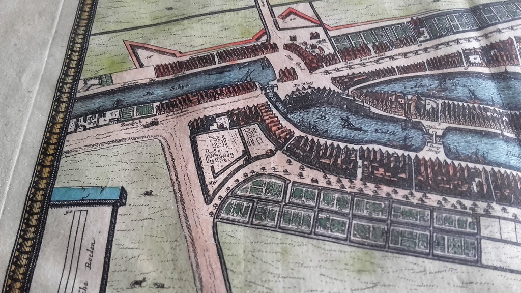 Plattegrond van Delfshaven - Kopergravure - P. Smith/I de Ram, 17e eeuw kopen? Bied vanaf 1!