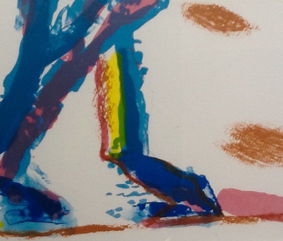 Pieter Defesche,zeefdruk, oplage HC 20, in Barth lijst met passe-partout kopen? Bied vanaf 85!