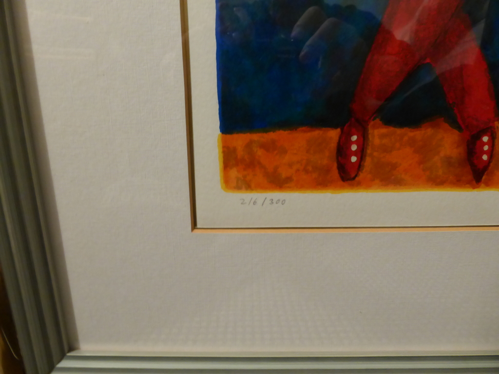 Hrry Guttman Zeefdruk of litho, in een prachtige staat en heel mooi ingelijst kopen? Bied vanaf 95!