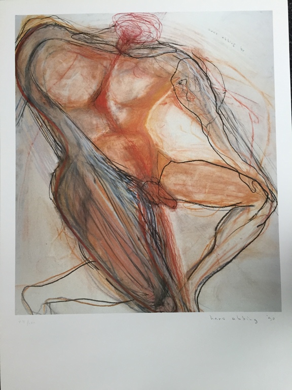 HANS ABBING 1 originele zeefdruk voor t AIDS Fonds 1990 kopen? Bied vanaf 1!