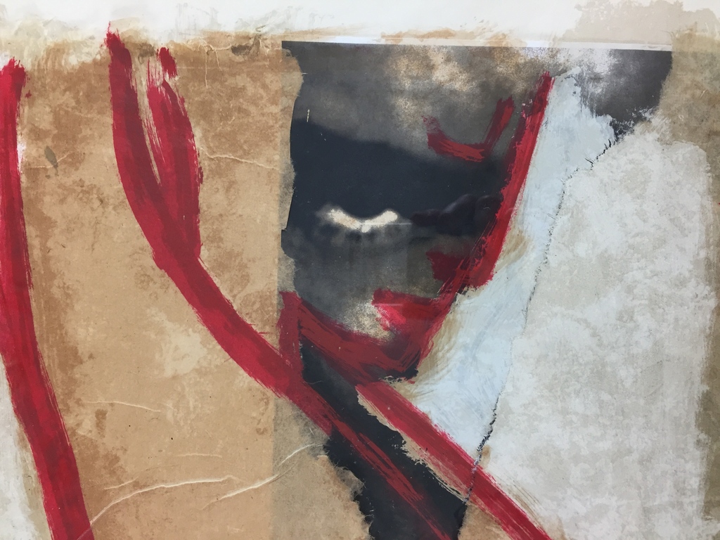 Casper Faassen, zeefdruk/collage, 'Desnudo', 2003 kopen? Bied vanaf 349!
