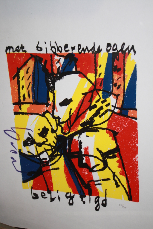 HERMAN BROOD / ZEEFDRUK / GESIGNEERD kopen? Bied vanaf 135!