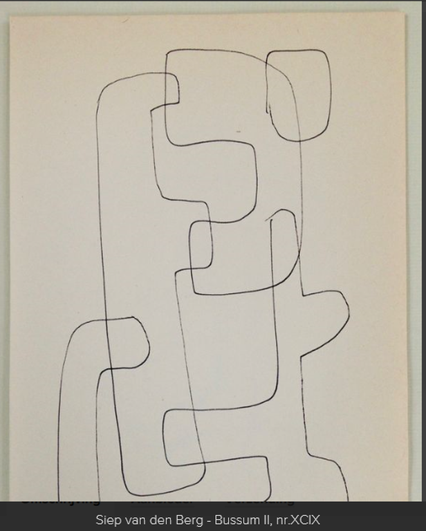 Siep van den Berg  Tekening  Bussum II nr. XCIX kopen? Bied vanaf 1!