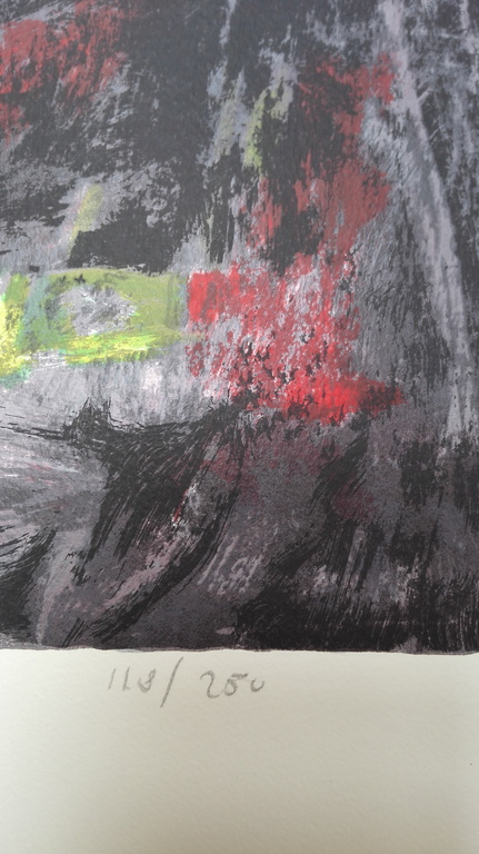 Charlotte Molenkamp, zeefdruk op papier kopen? Bied vanaf 75!