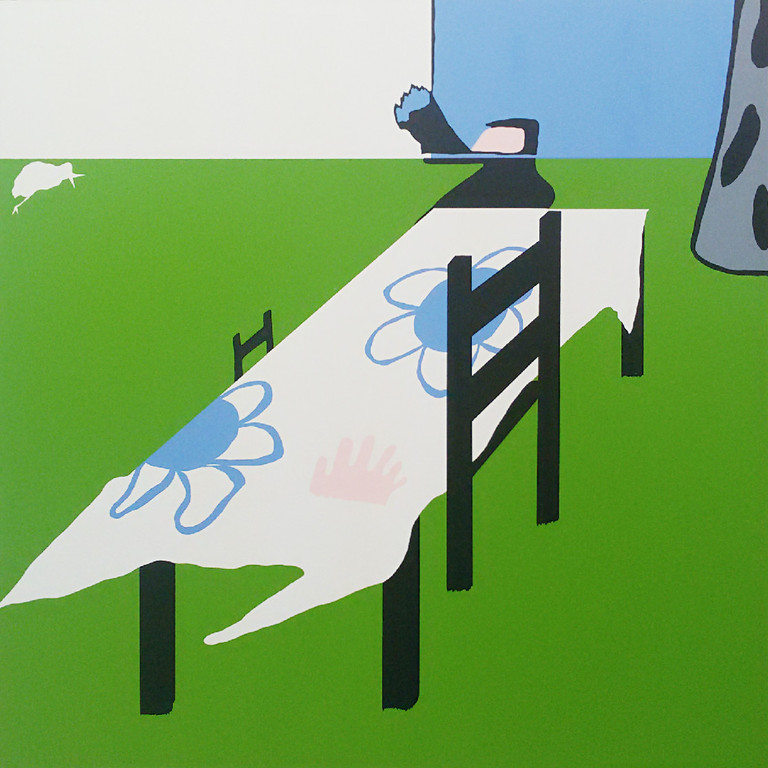 Hans Landsaat - Witold komt eten, zeefdruk kopen? Bied vanaf 1!