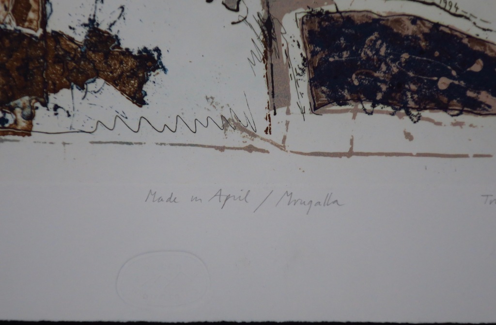 Tim Hinterding: Ets en aquatint, Made in April/Mrugalla  kopen? Bied vanaf 1!