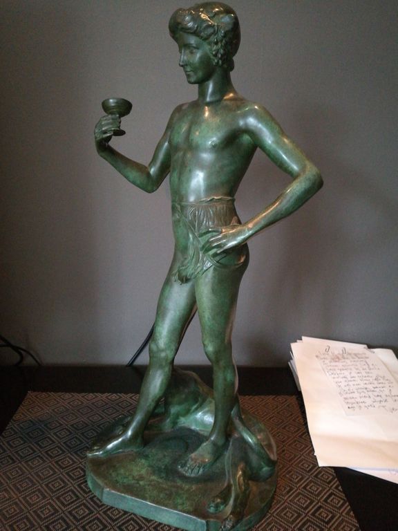 Bacchus Le Jeune avec Panther door Antonin Carles kopen? Bied vanaf 600!