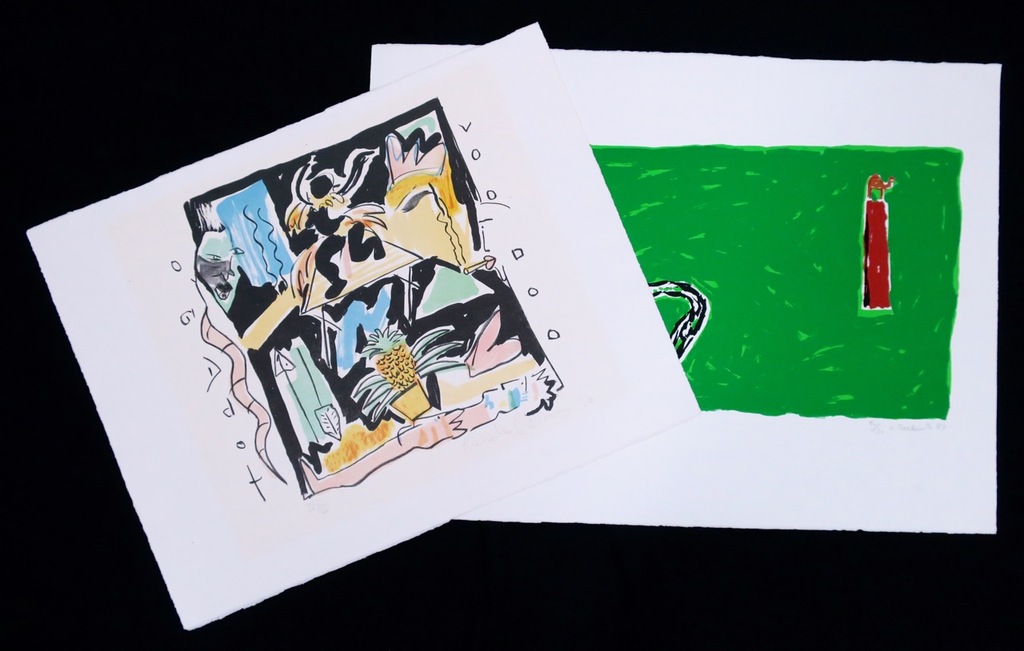 Lot met 2 werken: Rieneke Boonman en Amnon Berkowitz kopen? Bied vanaf 1!