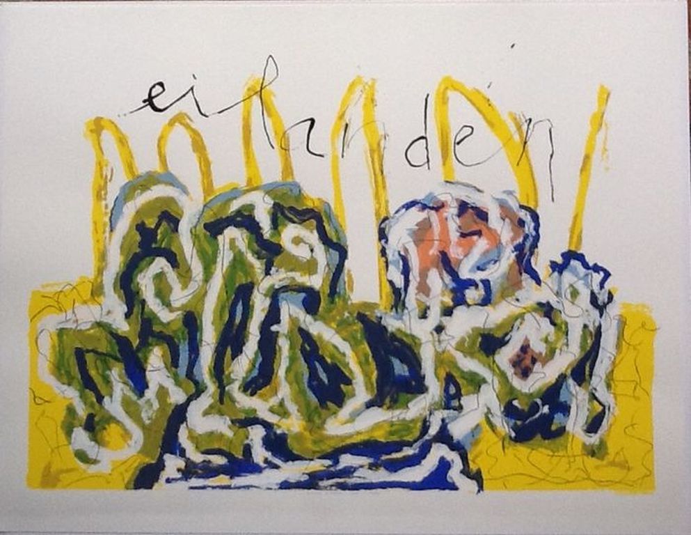 Ronald Ruseler,Kleurenlitho,Eilanden kopen? Bied vanaf 1!