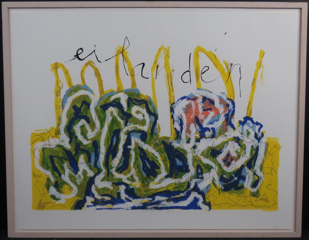 Ronald Ruseler: Litho, Eilanden -Ingelijst kopen? Bied vanaf 1!