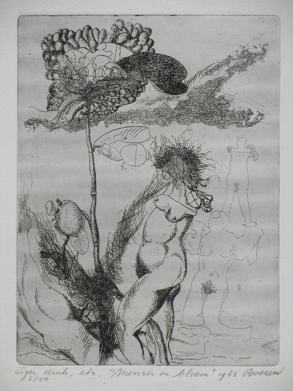 Marinus Boezem, Mensen en Bloem, Ets kopen? Bied vanaf 65!