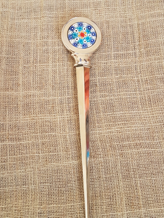 Opener met Venetiaanse Murrina set van twee pz kopen? Bied vanaf 19!