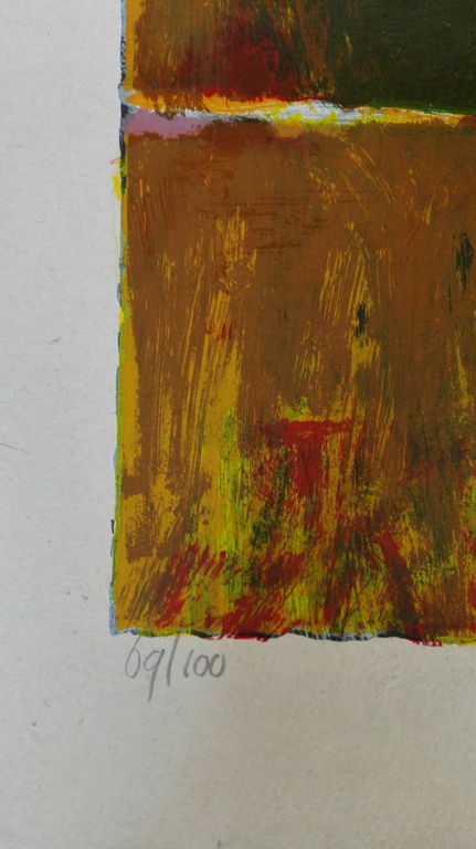 Theo Onnes, zeefdruk op handgeschept papier, titel: " IDA " kopen? Bied vanaf 50!
