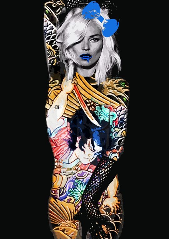 DEATH NYC: "Kate Moss - Tattoo Y" (2015) kopen? Bied vanaf 32!