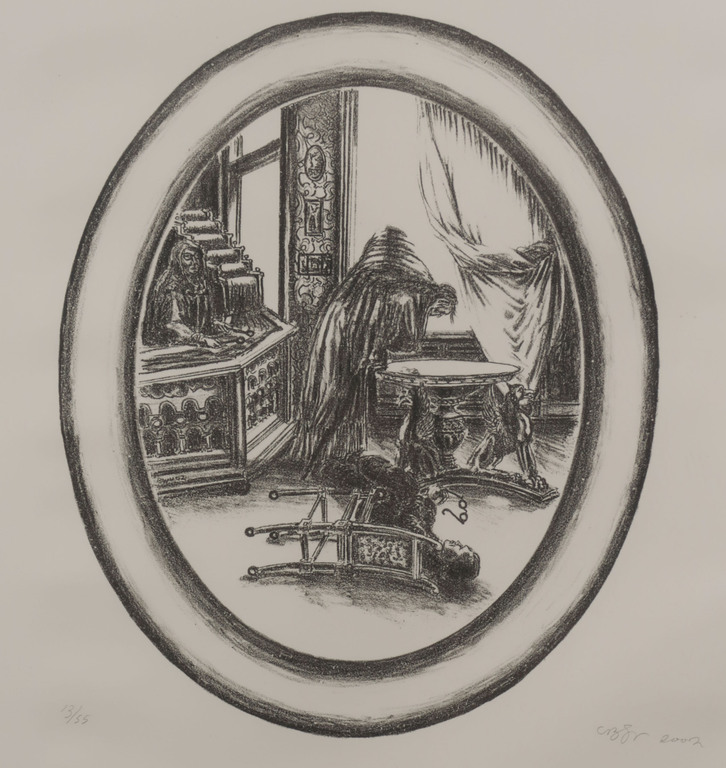 Bernard Verhoeven: Litho, Oproep 2 dagen in de Hemel - Ingelijst kopen? Bied vanaf 1!