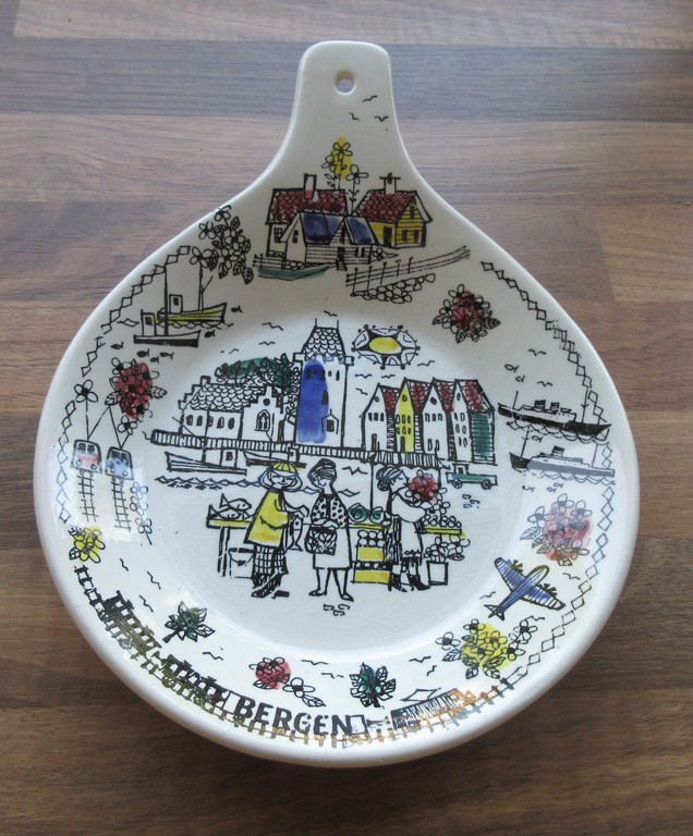 Ongespecificeerd - Inger Waage voor Stavanger Flint - Wandbord Bergen kopen? Bied vanaf 1!