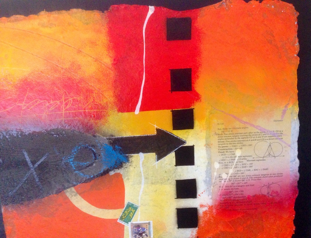 Theo koster, gemengde techniek , onderweg kopen? Bied vanaf 1!