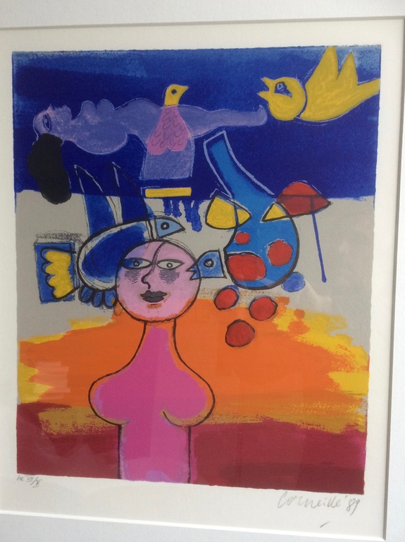 Corneille - Naakt en Vogels (1989) verkocht voor € 275!