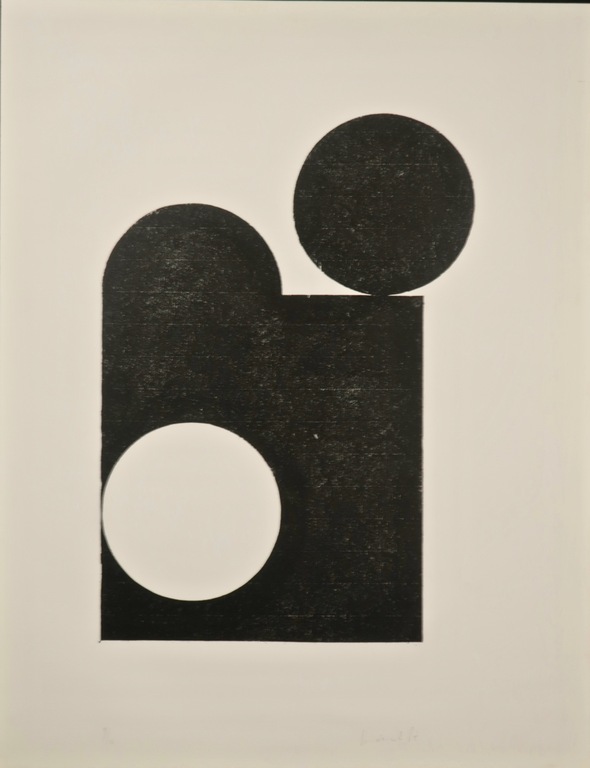 Ido Vunderink: Houtsnede, Zonder titel verkocht voor € 80!