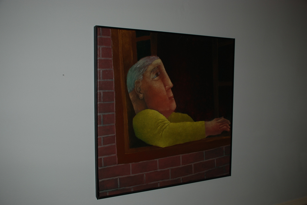 Ton Bouchier, Met Pensioen, Olie op linnen kopen? Bied vanaf 450!