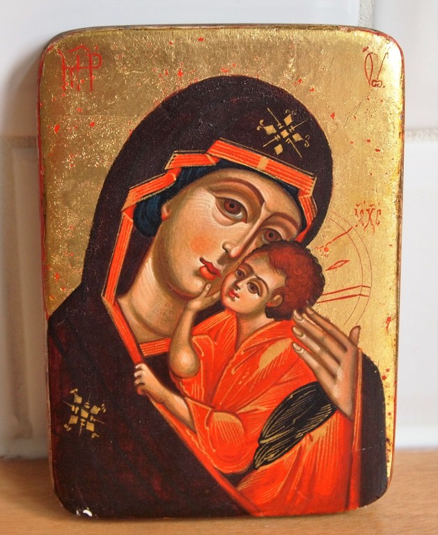 Russische Icoon -Madonna met kind kopen? Bied vanaf 25!