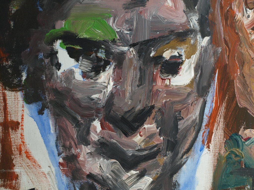 Onbekend kunstenaars – After Nature : Acrylverf op linnen –Portretten –100 x 100 kopen? Bied vanaf 225!