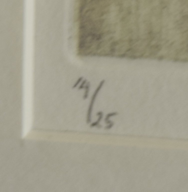 Kees Slegt - Ets - Zonder titel kopen? Bied vanaf 15!