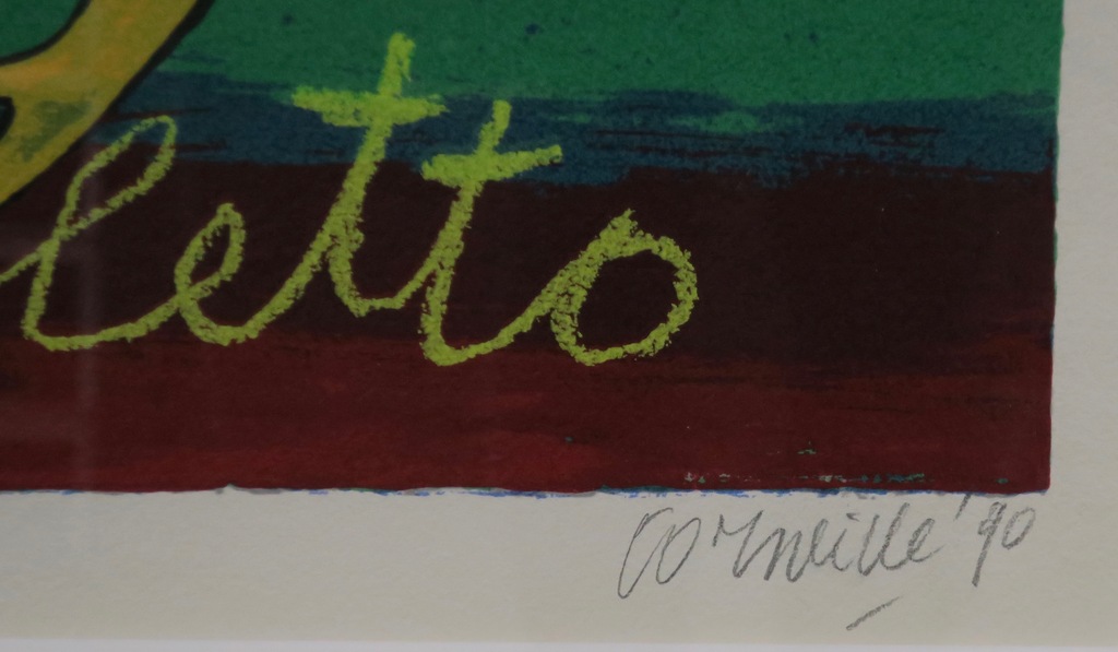 Corneille: Litho, Rigoletto - Ingelijst kopen? Bied vanaf 1!