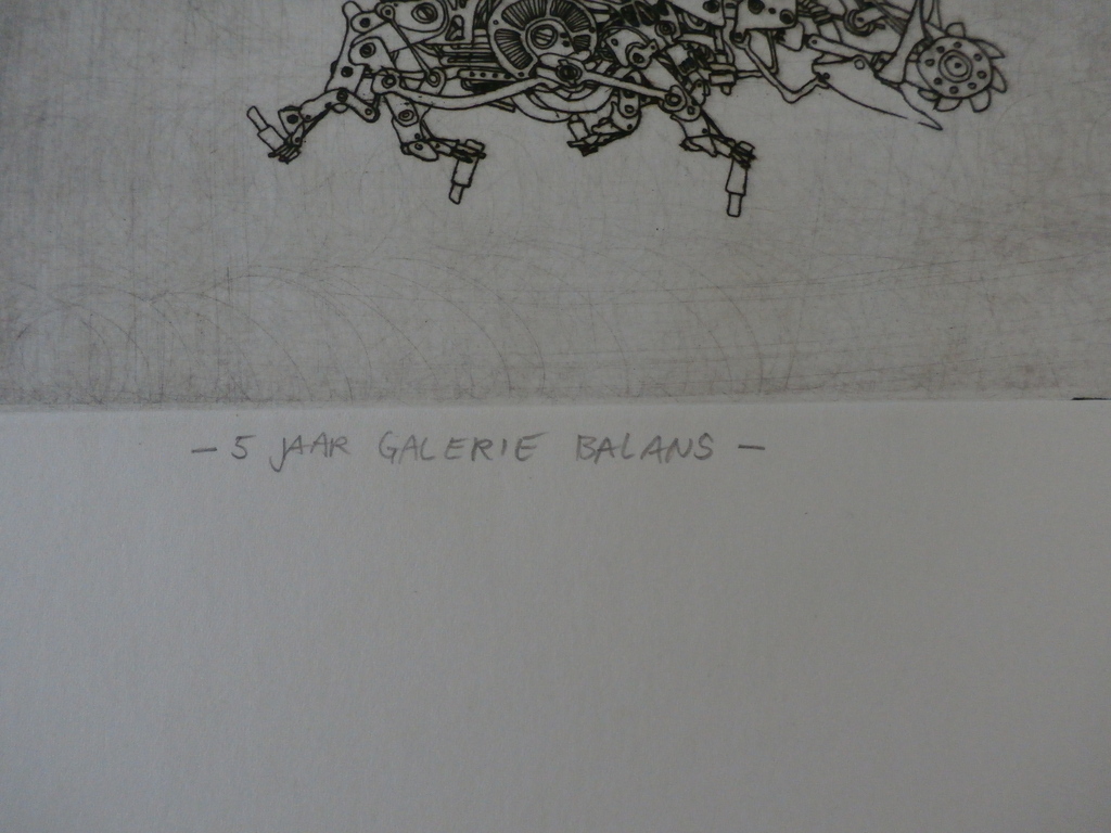 Mathijs - 1975 - ets: 5 jaar galerie balans kopen? Bied vanaf 1!