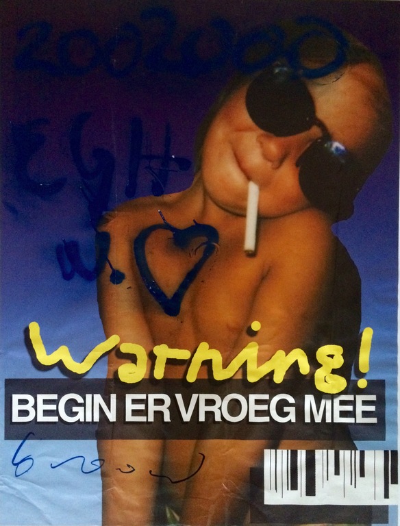 Herman Brood: Warning! BEGIN ER VROEG MEE verkocht voor € 35!