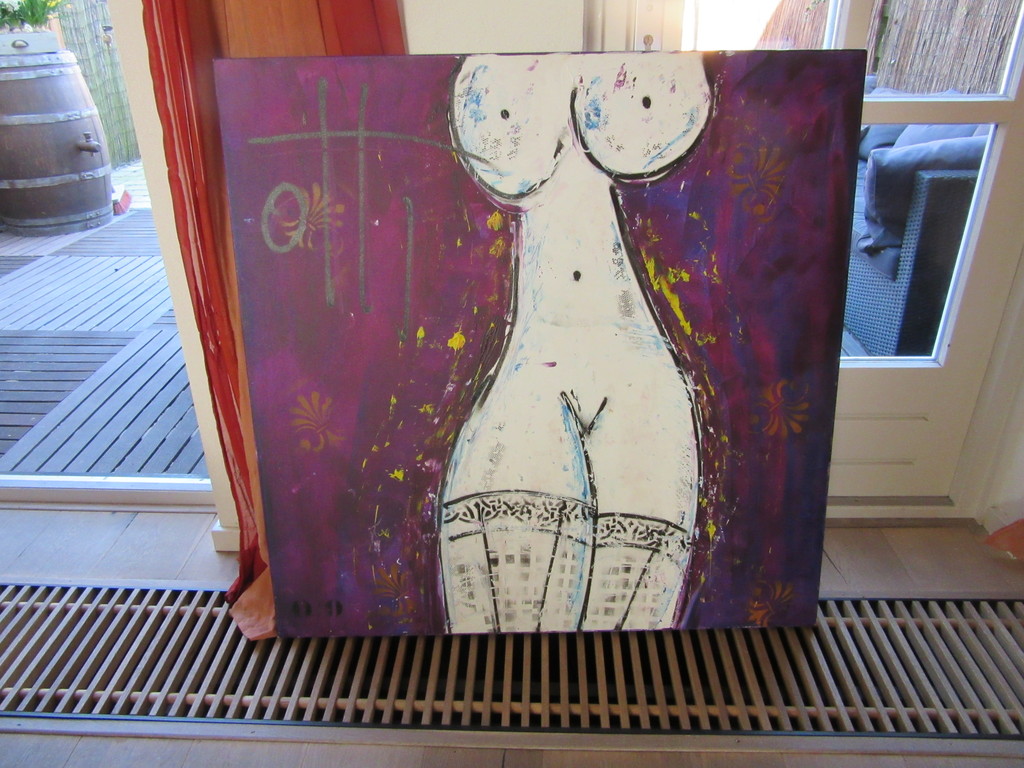 Oscar Faase - olie op doek (origineel), gesigneerd en gedateerd '09 kopen? Bied vanaf 119!