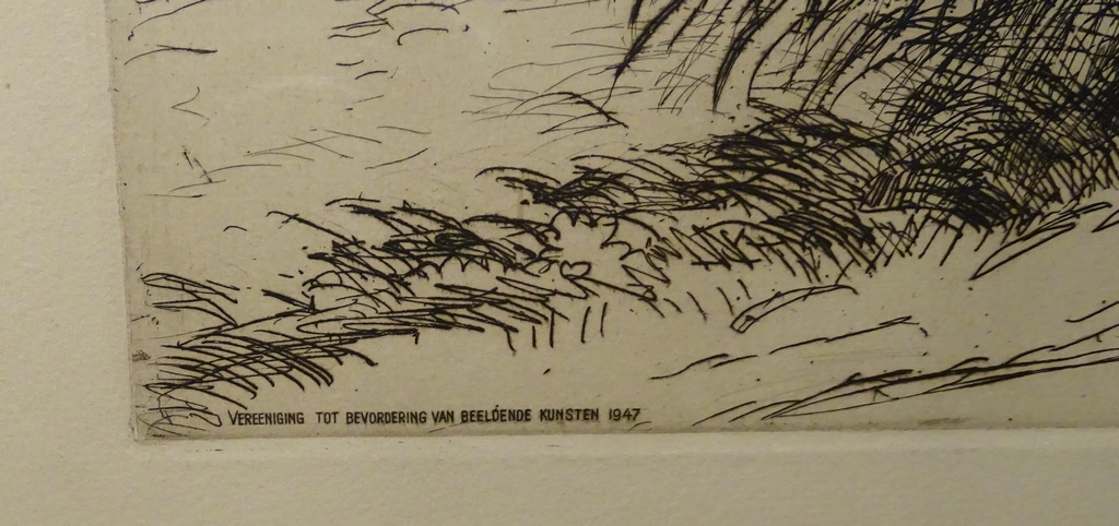 Johan Dijkstra (1896-1978) -- Ets -- Groninger Diep kopen? Bied vanaf 50!