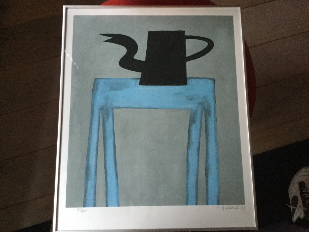 tafel en kan verkocht voor € 122!