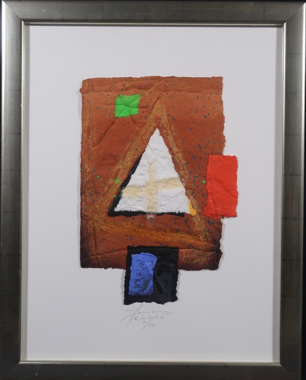 Thomas Hamann: Aquagravure, Z.T. II - Ingelijst verkocht voor € 50!