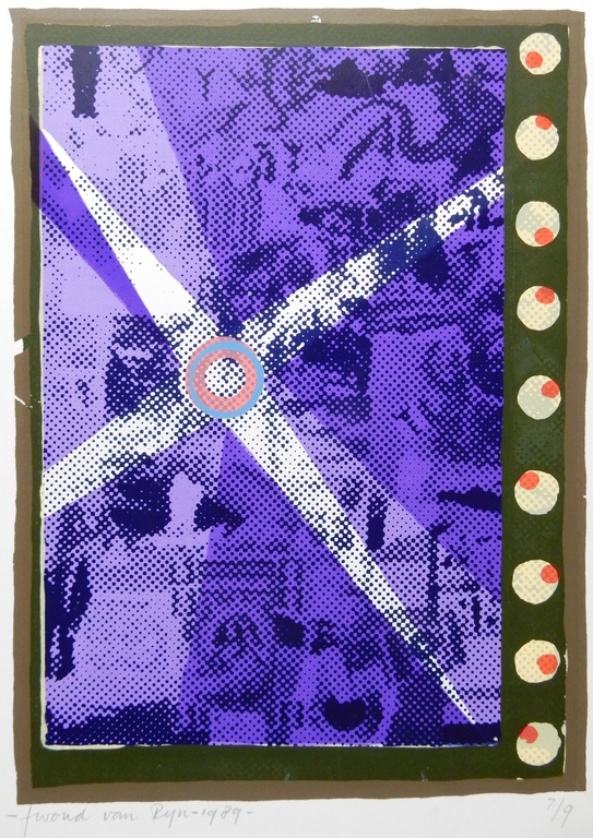 Ewoud van Rijn (1967) litho uit 1989 - oplage 9 kopen? Bied vanaf 125!