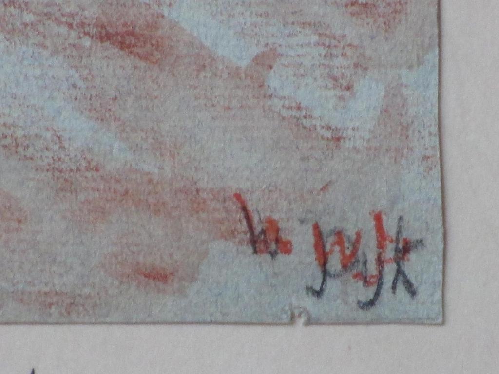 Willem Jans Dijk, De Schelde bij Vlissingen, Gemengde techniek  kopen? Bied vanaf 55!